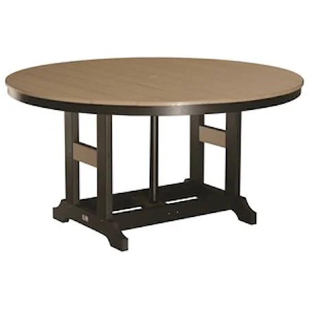 60" Round Dining Table